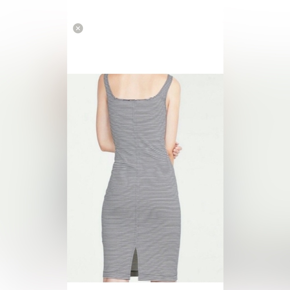 Zara striped tank top dress size large